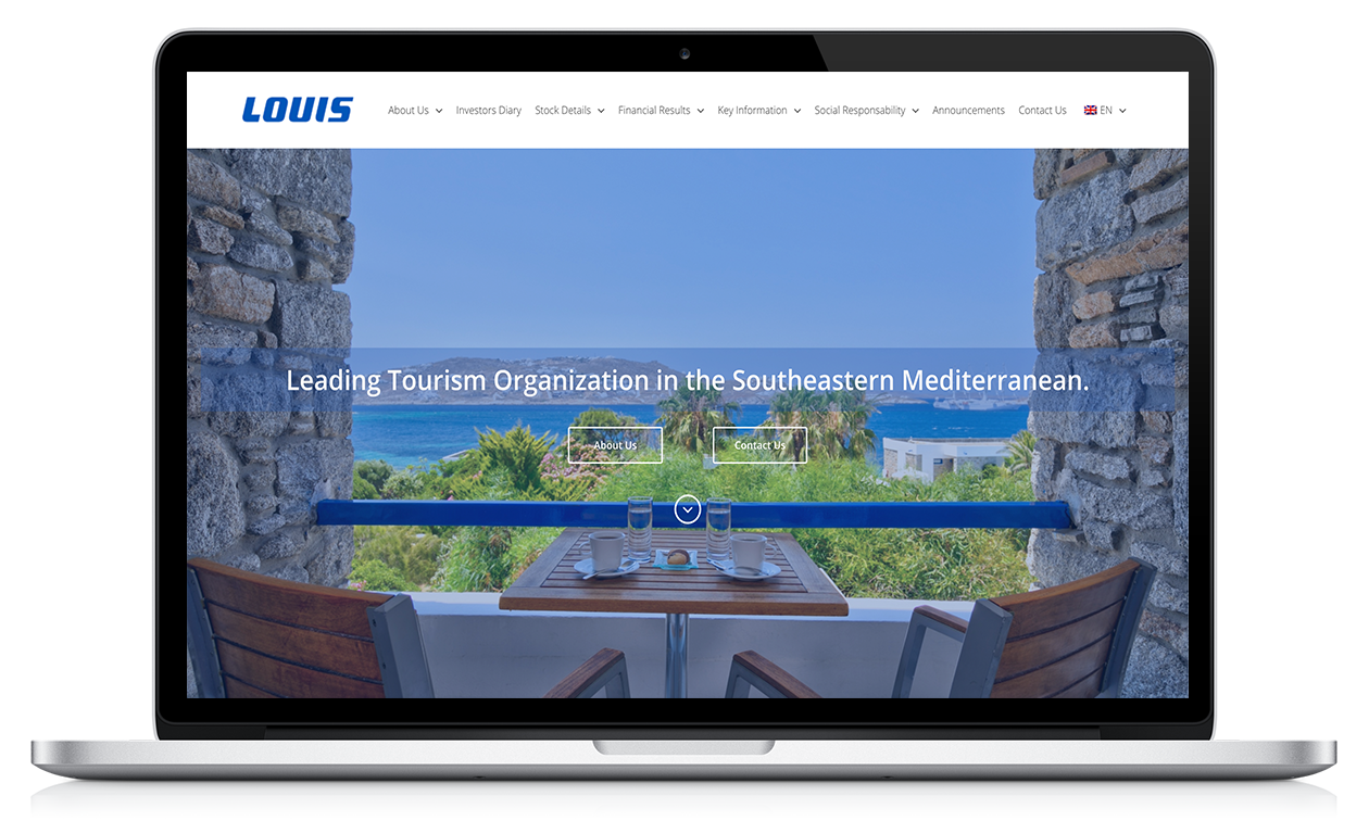 Louis Plc Corporate Website Development