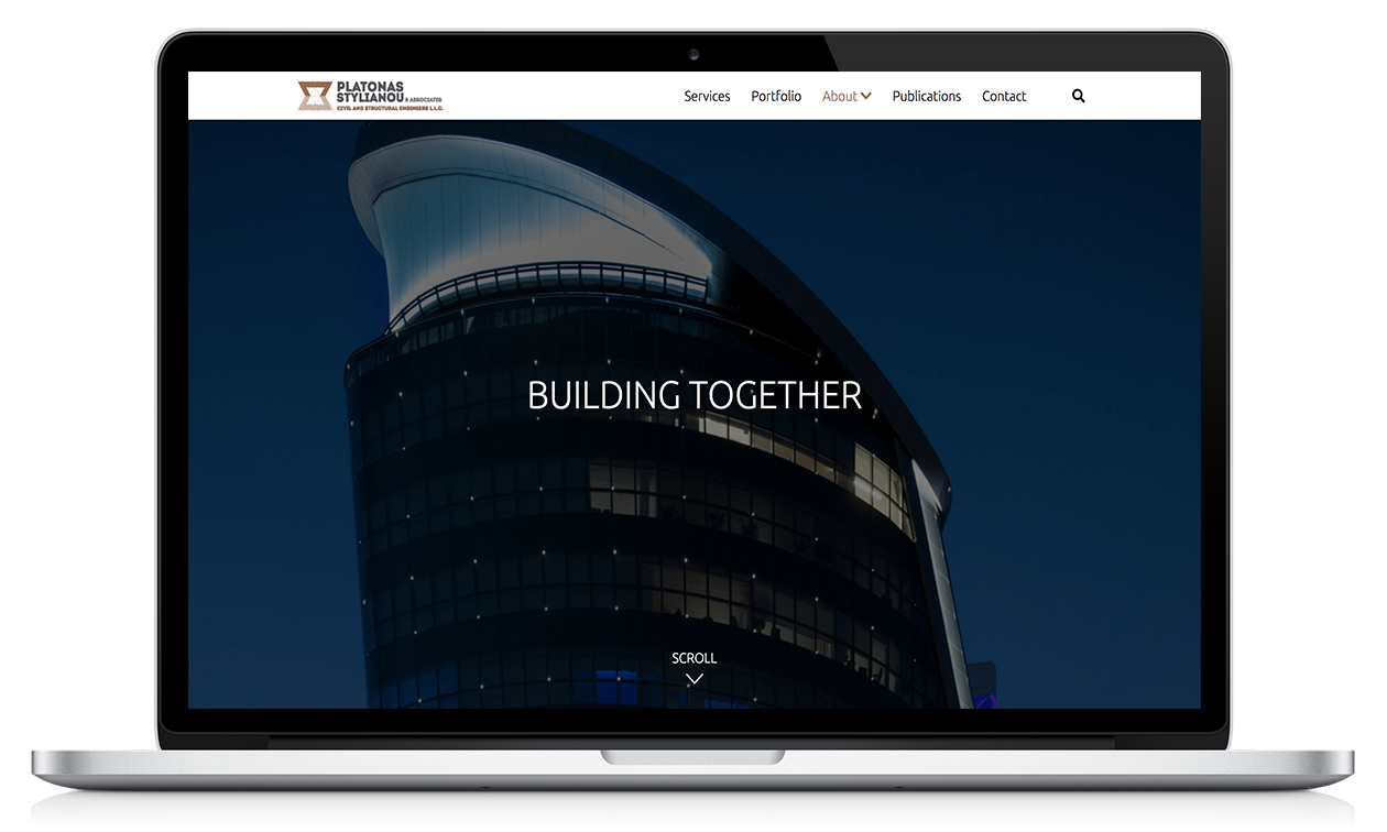 platonas stylianou website development