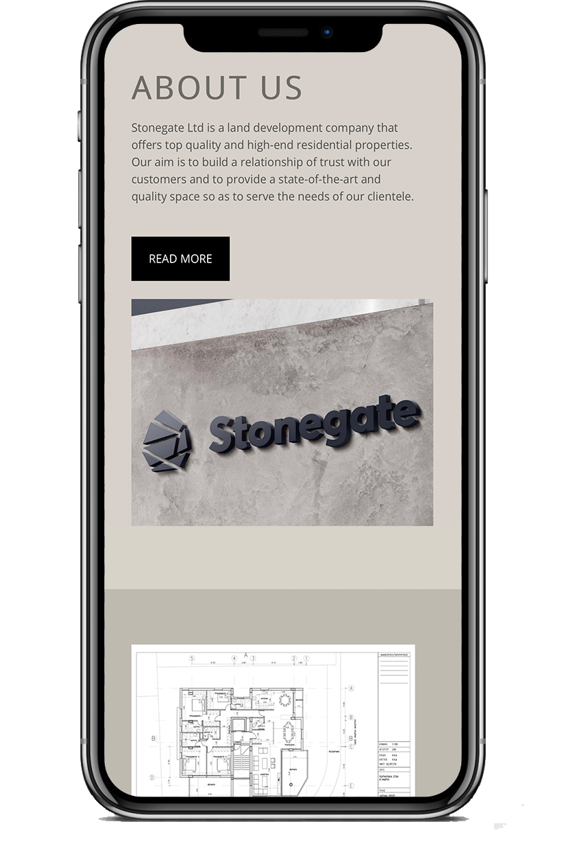 Stonegate Mobile Responsive Design 