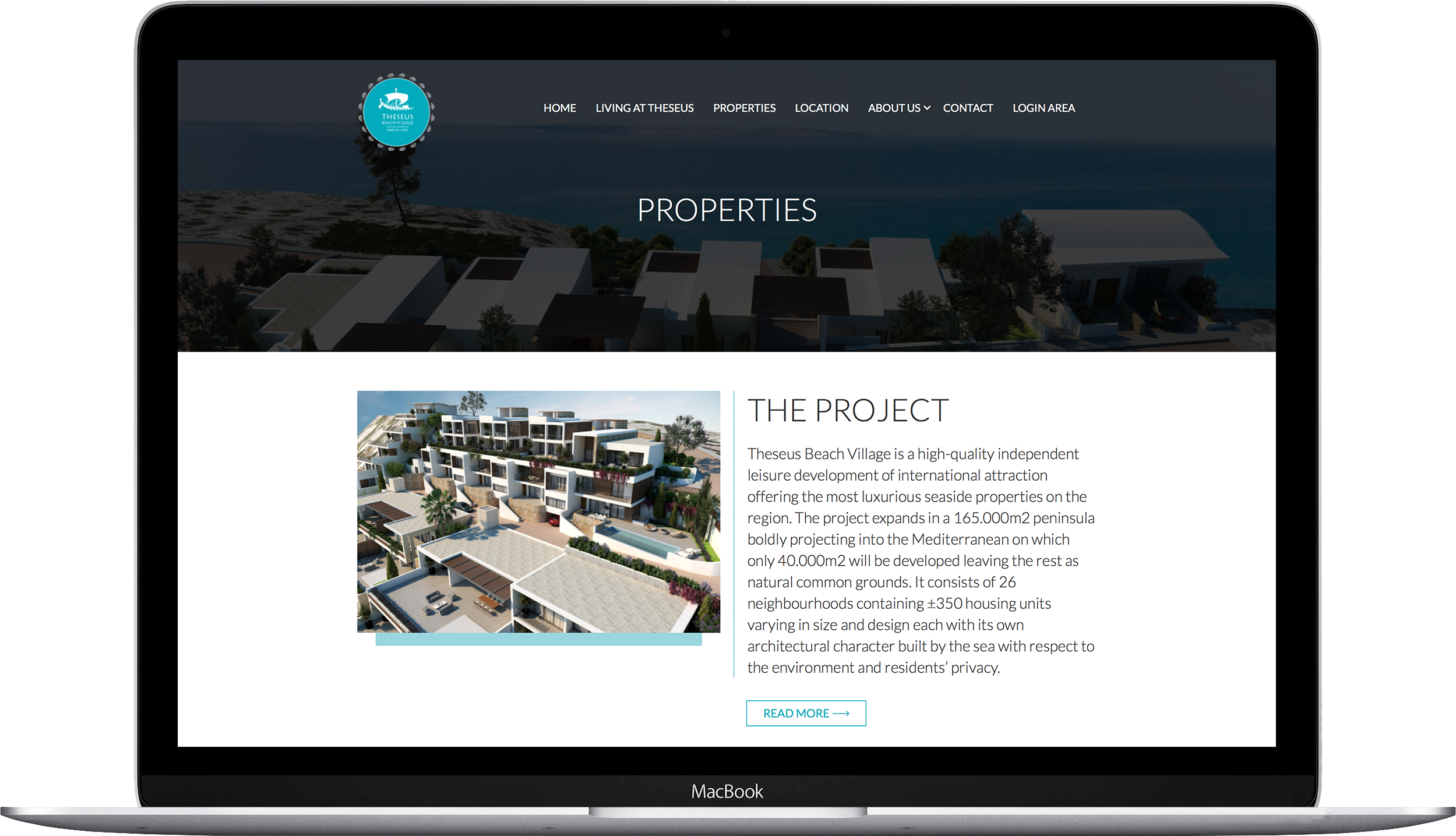 Theseus Beach Village development