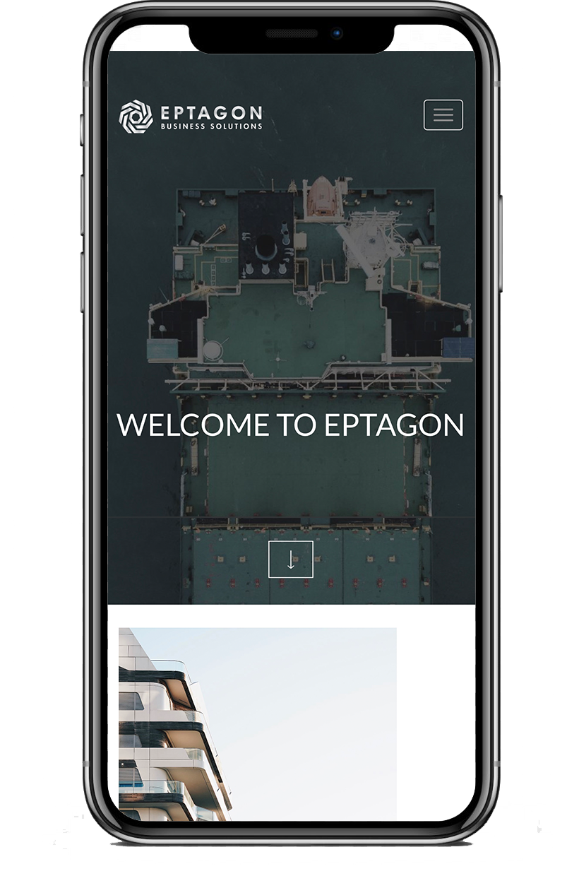 Eptagon Business Solutions website development on Drupal responsive design